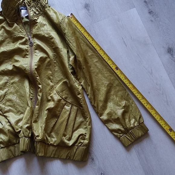 Adele Fado made in Italy Jacket lightweight green - Picture 10 of 11